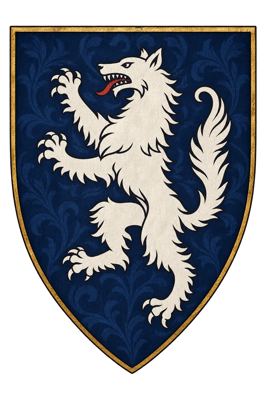 Herb: Dom Turniejowy Białego Wilka